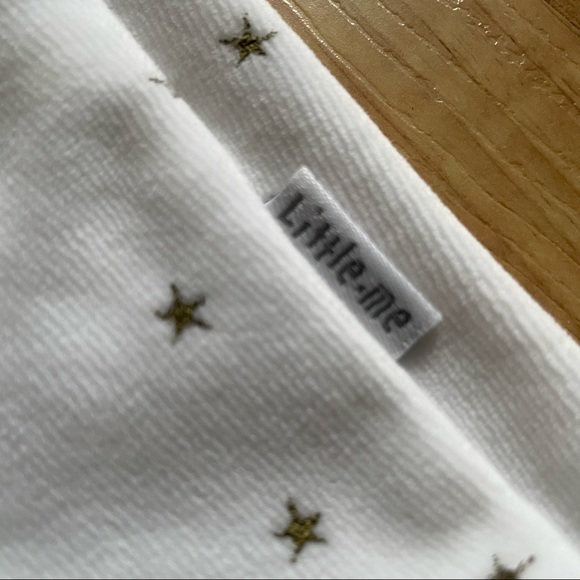 3/$25 Baby's First Christmas Footie One Piece Pajamas Little Me Button Up - Picture 5 of 11